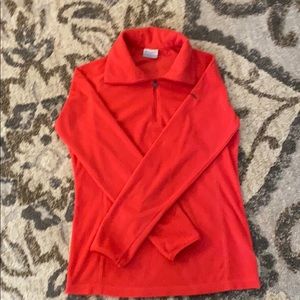 Columbia Pretty Coral Glacial Fleece 1/2 Zip